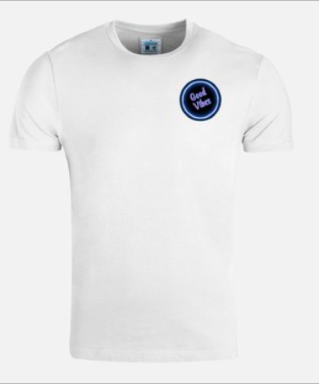 T-SHIRT UNISEX COTTOVER GOODVIBES LIVE